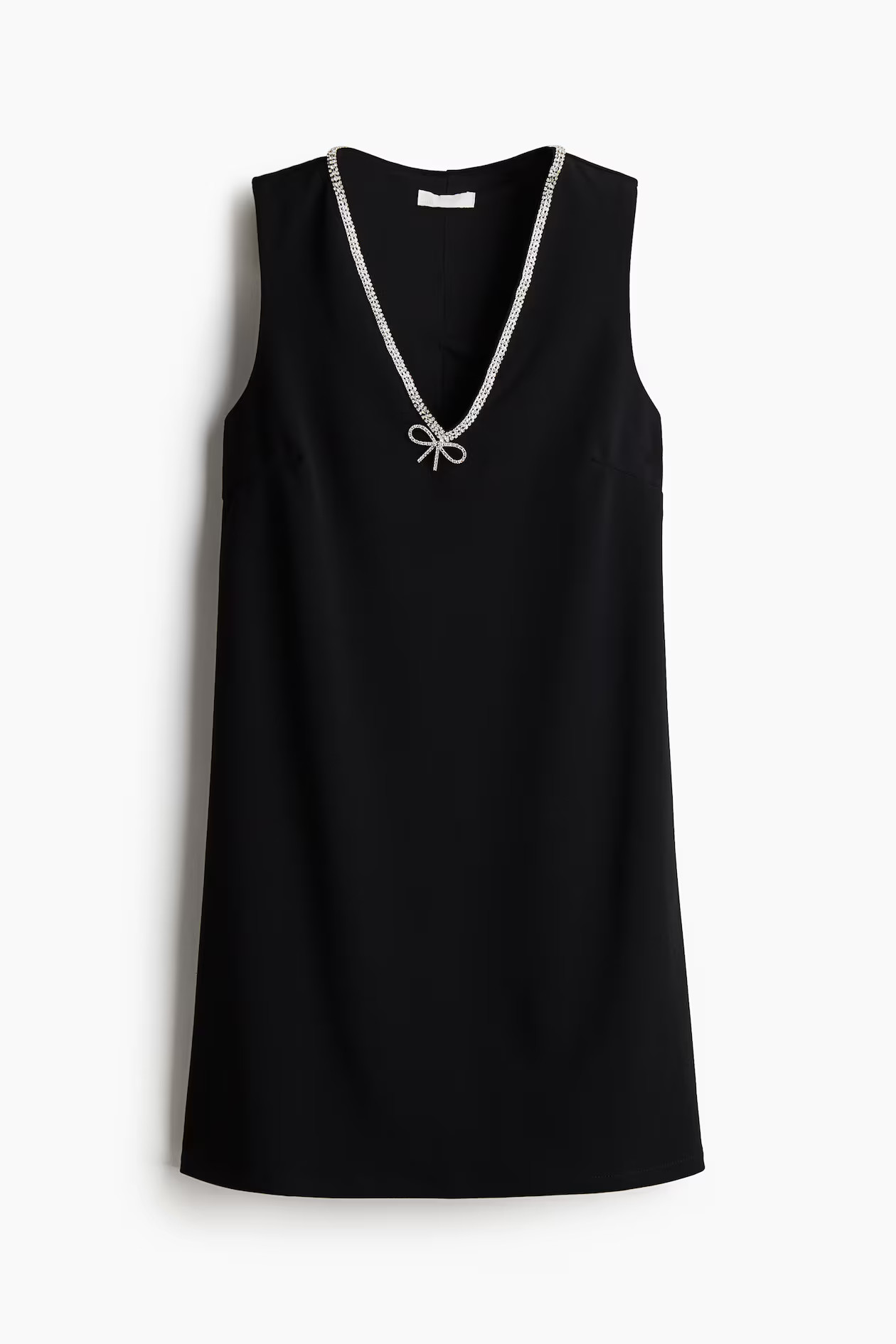 Rhinestone-Decorated Dress | H&M (US + CA)