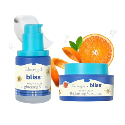 Bliss: x Gilmore Girls Vitamin C Bright Idea Brightening Serum + Moisturizer Duo | Amazon (US)