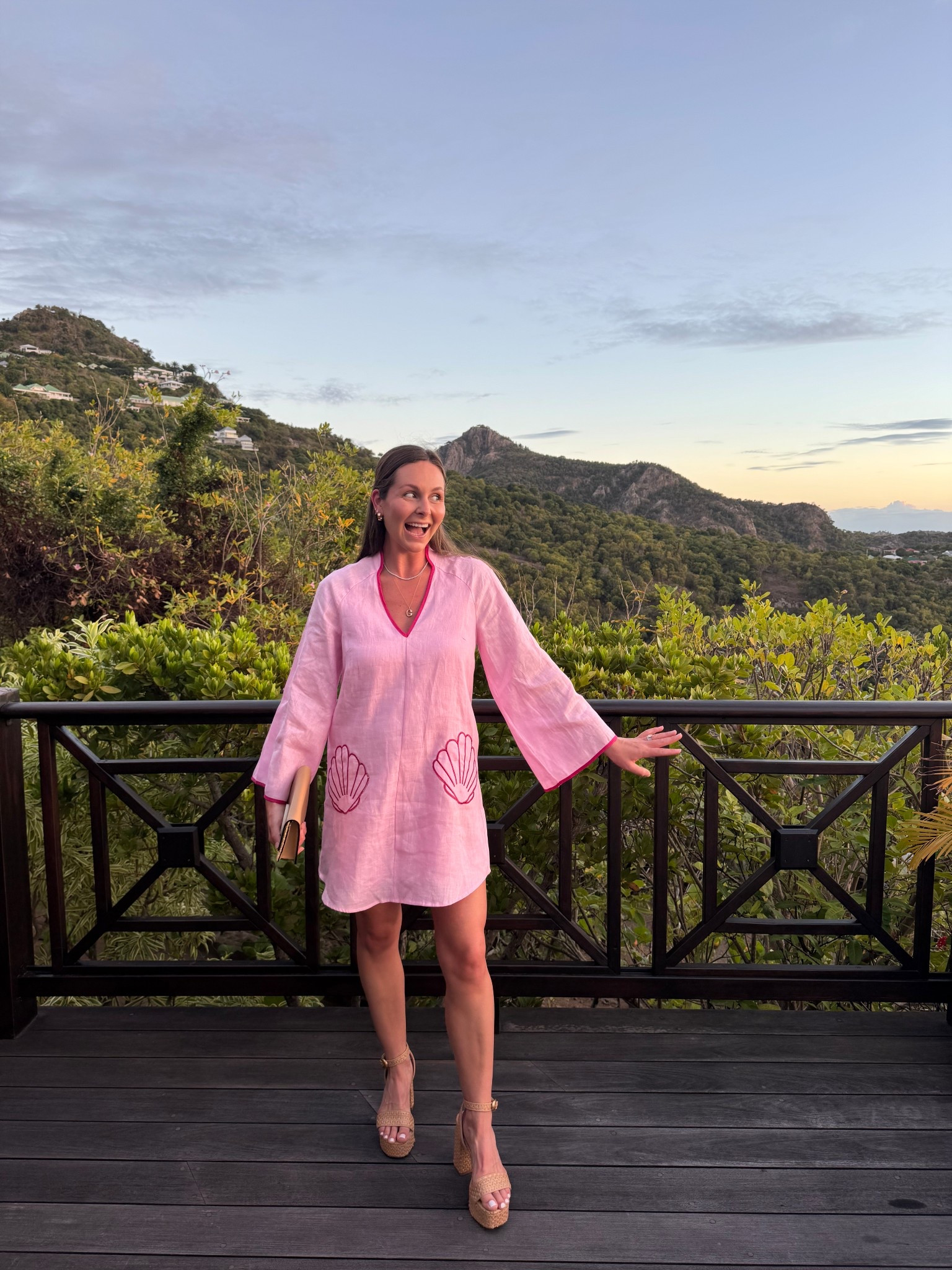 The most perfect @Tuckernuck vacation dress💗✨ wearing a small & it’s perfect for the bump!

Also LOVE these comfortable Larroude sandals!

#LTKTravel #LTKootd #LTKSeasonal