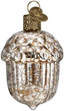 Old World Christmas Vintage Acorn Glass Blown Ornament for Christmas Tree, Handcrafted Holiday De... | Amazon (US)