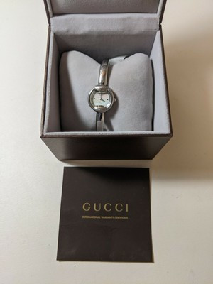 GUCCI 1400L Quartz Shell Dial Ladies Watch Swiss Made | eBay US