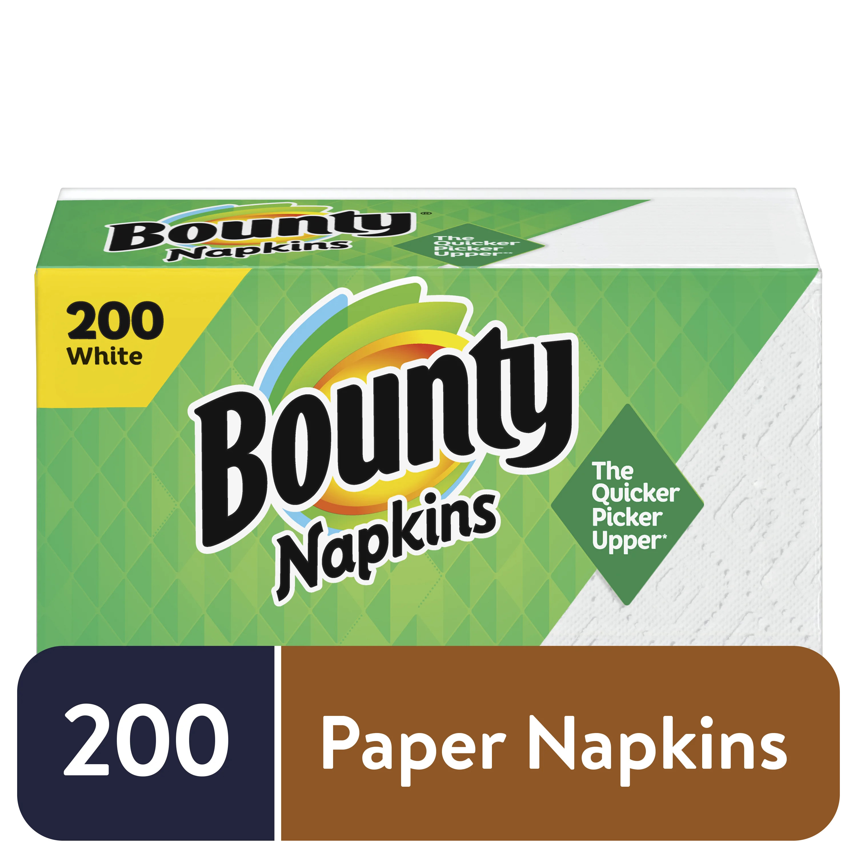 Bounty Paper Napkins, White, 200 Count | Walmart (US)