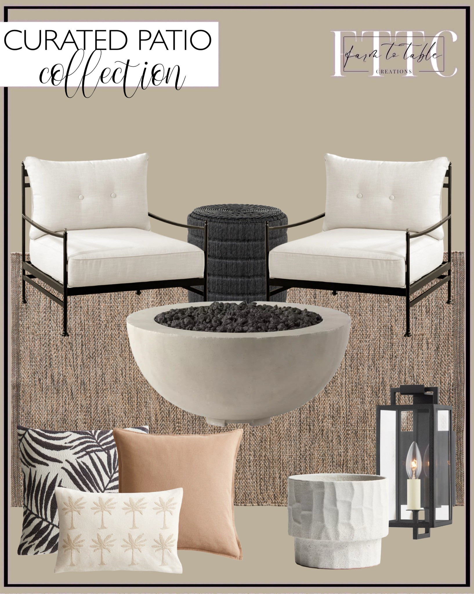 Curated Patio Collection. Follow @farmtotablecreations on Instagram for more inspiration.

H&M Home Finds. Pillow Covers. Terracotta Planter. Flatweave Outdoor Rug. Pomeroy Outdoor Lounge Chair. Gordon Outdoor Fire Table. Beckham wall sconce. Emiliano side table. 

Patio Finds | Spring Refresh |  Bedroom Finds | Neutral Stems | Spring Stems | Bookshelf Decor | Bedroom Space | Cozy Corner | Bathroom | Curated Entryway | Spring  Decor | End of Year Clearance | Trending Decor | Viral Decor  | Coffee Table Decor | Neutral Decor | Stem Sale | Target Finds | Skinny Bench | Bedroom | Living Room | Breakfast Nook | Amazon Home | Target Sale | Loloi Rugs | Magnolia Home | console table | console table styling | faux stems | entryway space | front porch decor | neutral decor | entryway decor | cozy home | affordable decor |  home decor | home inspiration | console styling | entryway rug | cozy moody home | moody home decor | neutral home | bathroom decor | living room | spring decor | Hearth & Hand | Studio McGee | 2025 Home Trends | trending home | Walmart Home Finds


#LTKSeasonal #LTKSaleAlert #LTKHome