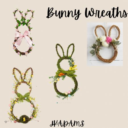 Bunny Wreaths

Wreath
Spring 
Spring Wreath
Easter 
Bunny

#LTKhome #LTKfindsunder50 #LTKSeasonal