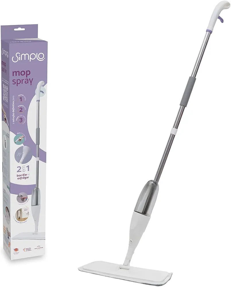 Mop spray com gatilho e dispenser - Simplo | Amazon (BR)