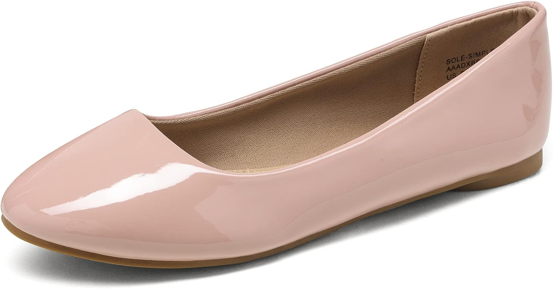 DREAM PAIRS Women's Sole-Simple Ballerina Walking Flats Shoes | Amazon (US)