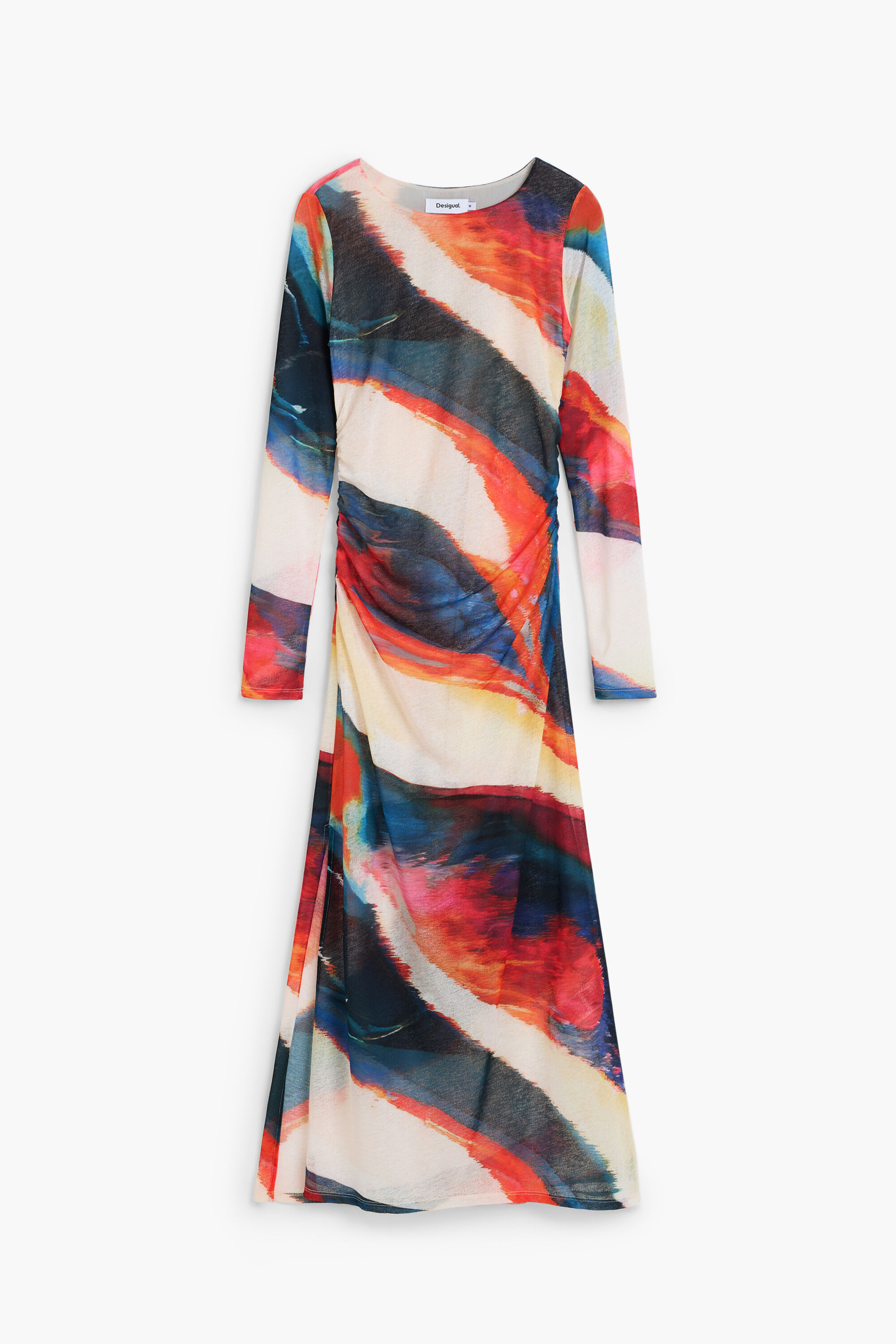 Long dress with waves | Desigual USA,CA