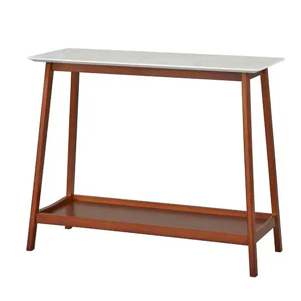 Simple Living Jhovies Console Table - Overstock - 18155435 | Bed Bath & Beyond