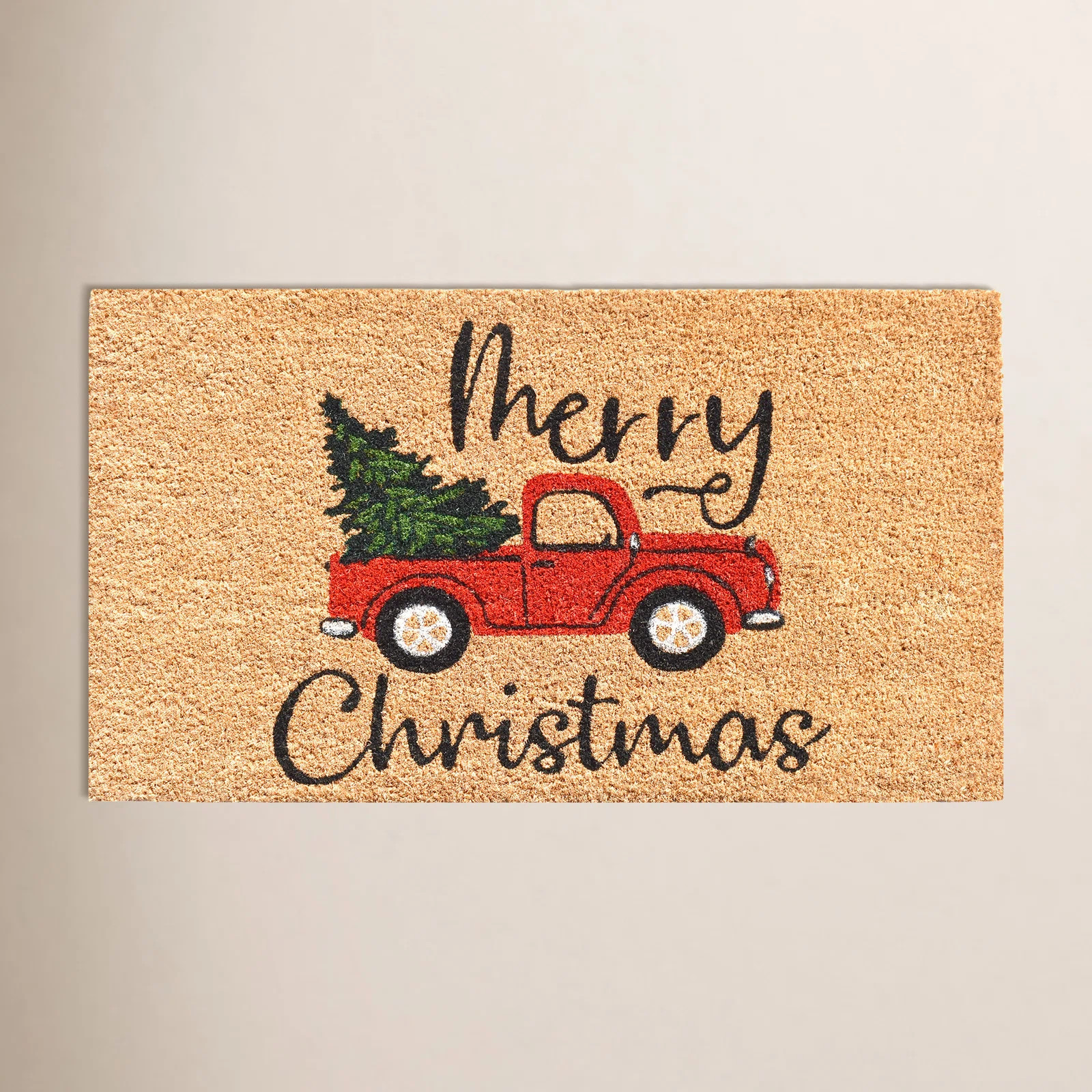 Birch Lane™ Wynn Christmas Memories Non-Slip Outdoor Door Mat & Reviews | Wayfair | Wayfair North America