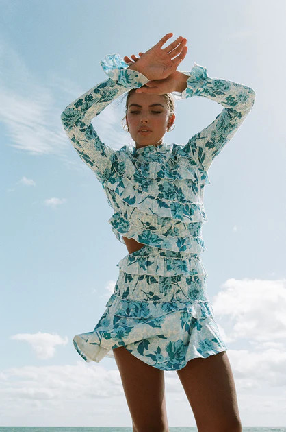 Rozalia Frill Dress | SABO SKIRT (Global)