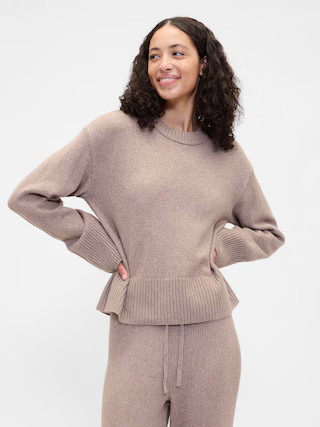 CashSoft Relaxed Crewneck Sweater | Gap Factory