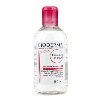 Bioderma 16030730801 Sensibio - Crealine TS H2O Micelle Solution - For Very Dry Skin - 250ml-8.4oz | Unbeatable Sale