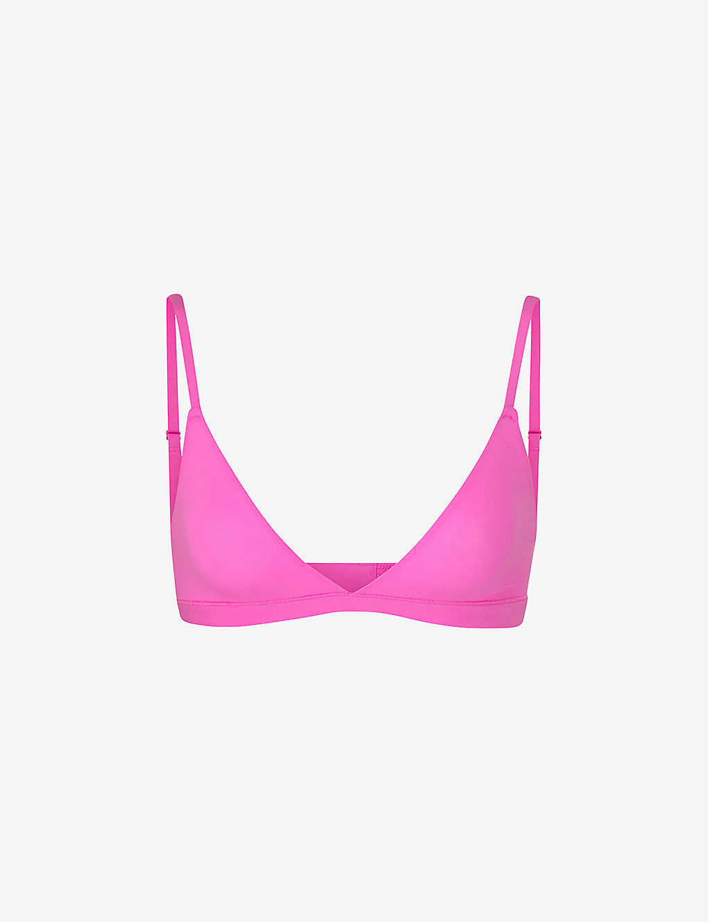 SKIMS
          
          Fits Everybody triangle stretch-jersey bralette | Selfridges