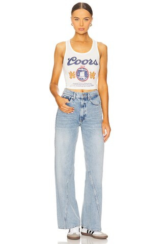 Coors Original 40z Rib Tank Top in White | Revolve Clothing (Global)