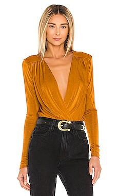 Free People X REVOLVE Turnt Bodysuit in Honey Ginger from Revolve.com | Revolve Clothing (Global)