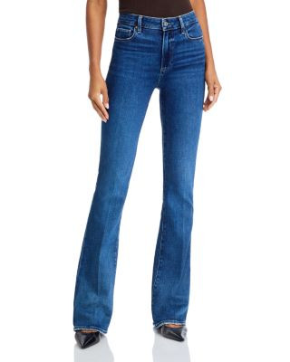 Paige High Rise Laurel Canyon Bootcut Jeans in Acapella | Bloomingdale's (US)