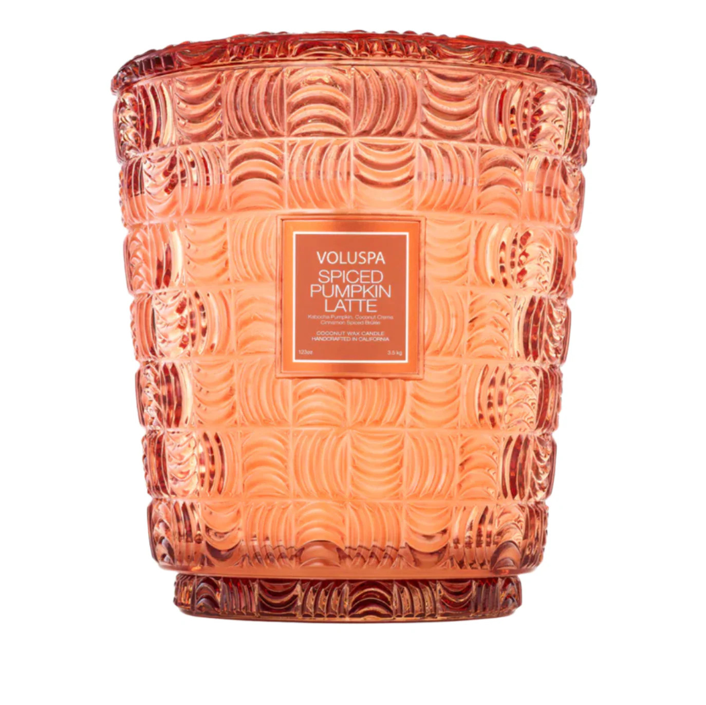 Voluspa Pumpkin Spice 5 Wick Hearth Candle | Waiting On Martha Home