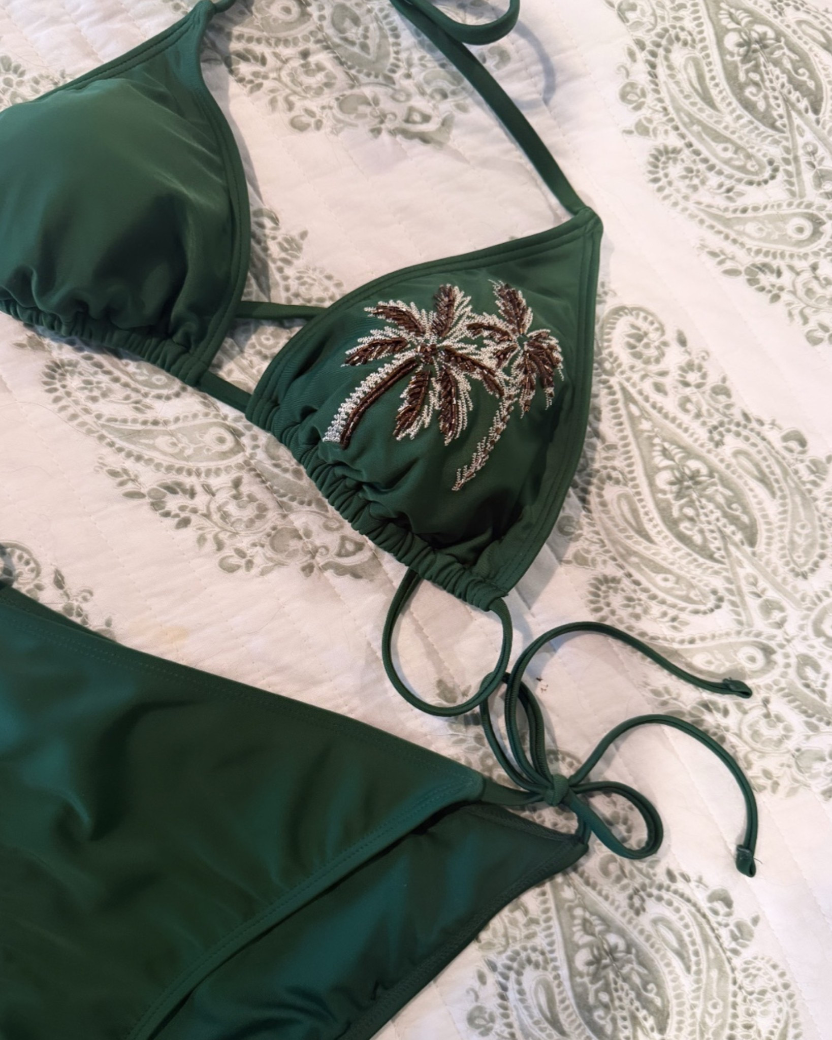 Beaded and Embroidered bikini for under $50

#LTKSeasonal #LTKSwim #LTKTravel