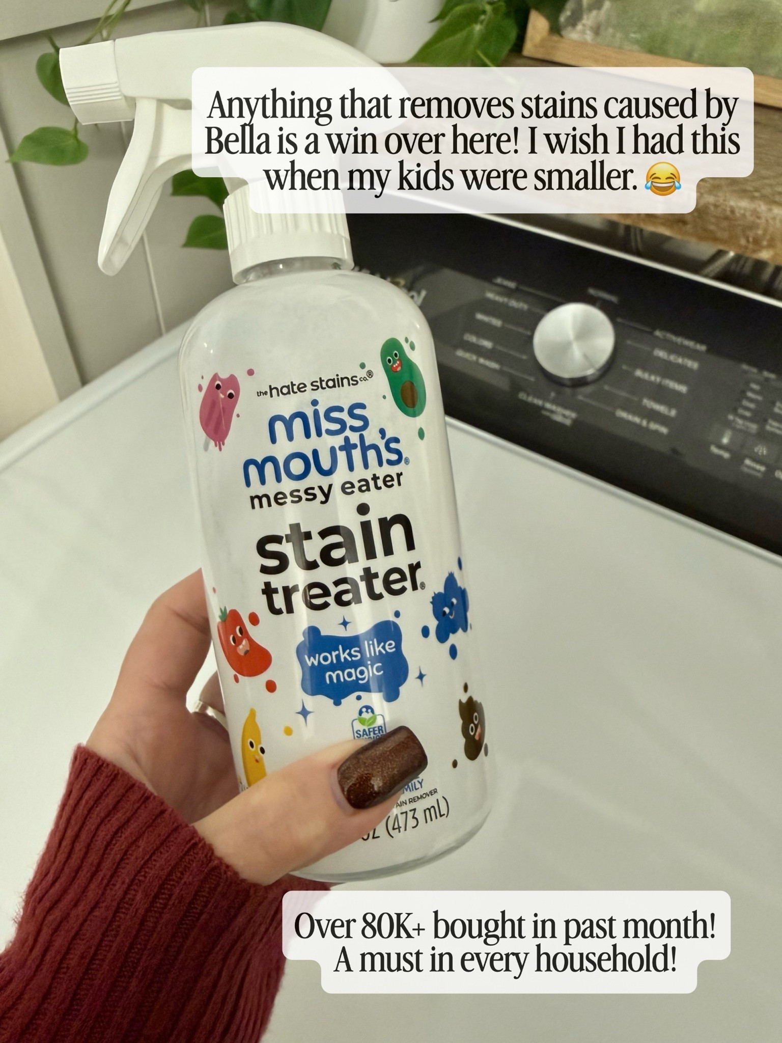 The Stain Remover I’m Stocking Up On For Amazon Prime Day! 🙌🏼

Anything that tackles Bella’s messes is a win over here! 😂 Miss Mouth’s Messy Eater Stain Treater is one of those household finds I wish I’d had when my kids were smaller.

#AmazonPrimeDay #AmazonFinds #StainRemover #LaundryEssentials #CleaningFinds #HouseholdEssentials