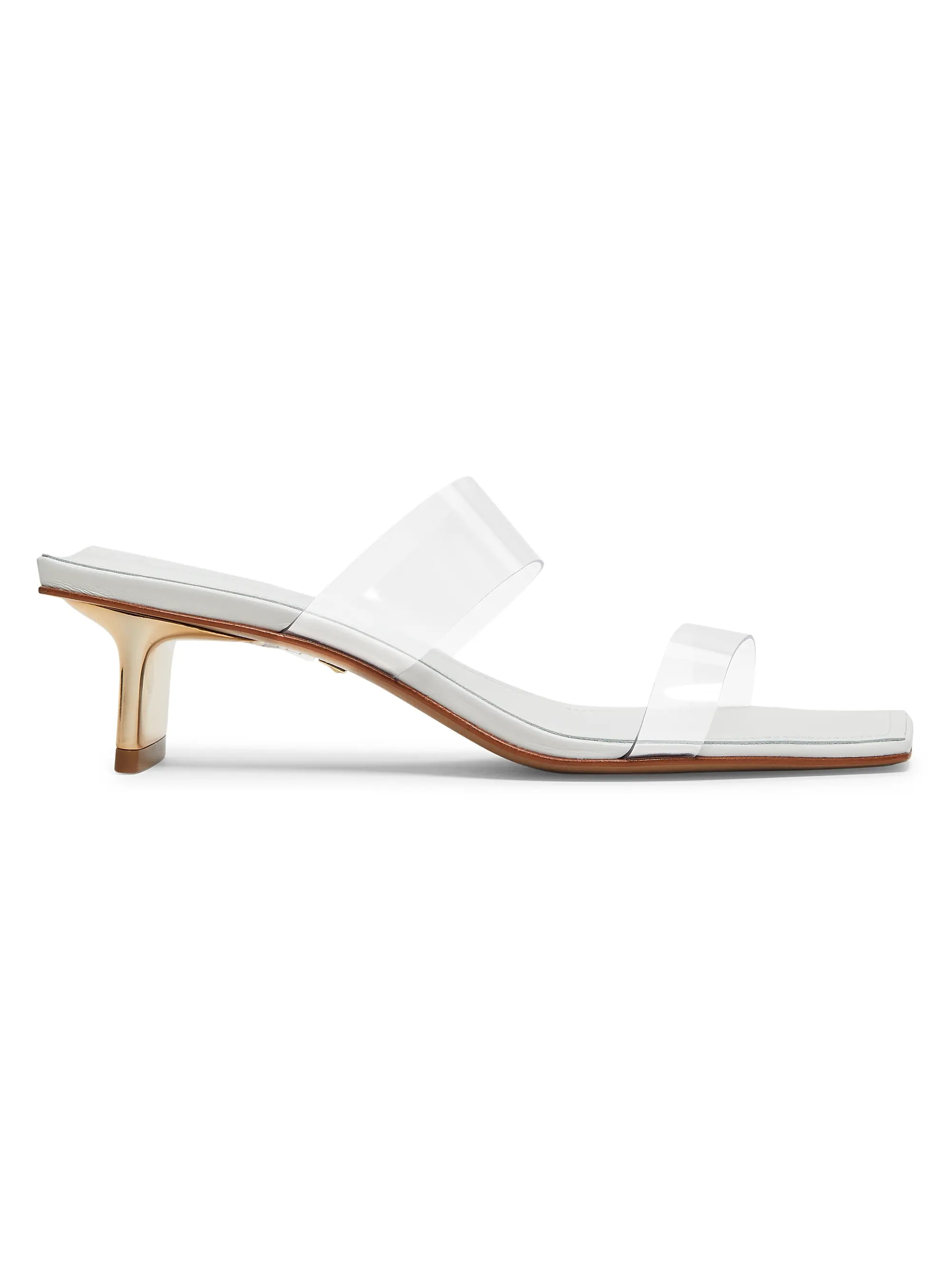 Ariella Tab 55MM PVC Sandals | Saks Fifth Avenue