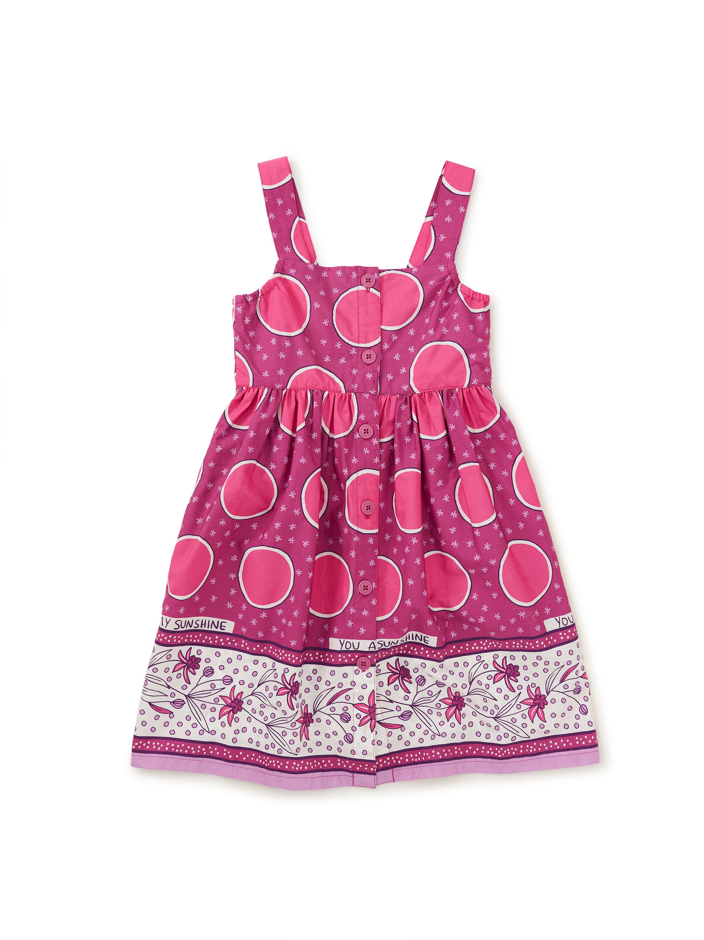 Sleeveless Button Front Dress | Tea Collection