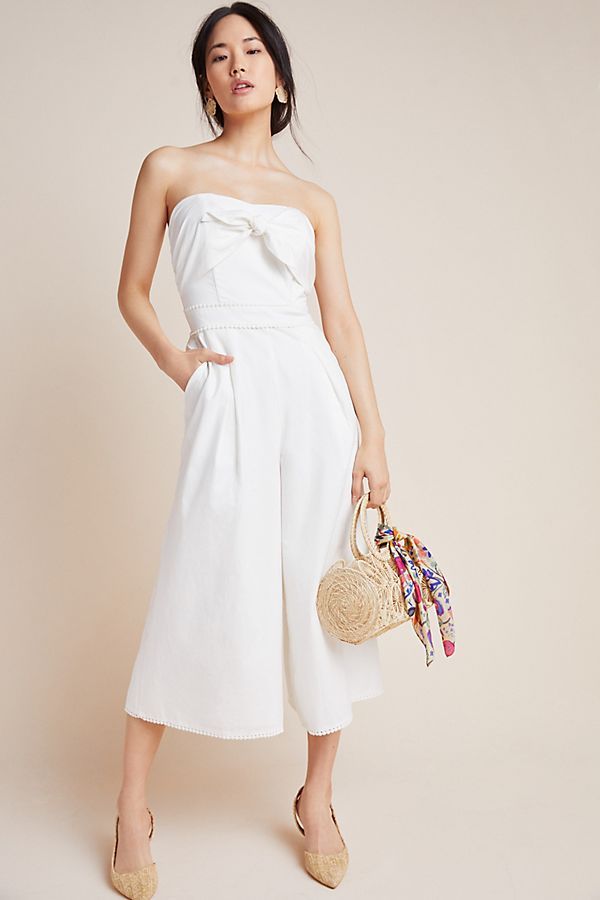 Jackie Strapless Jumpsuit | Anthropologie (US)