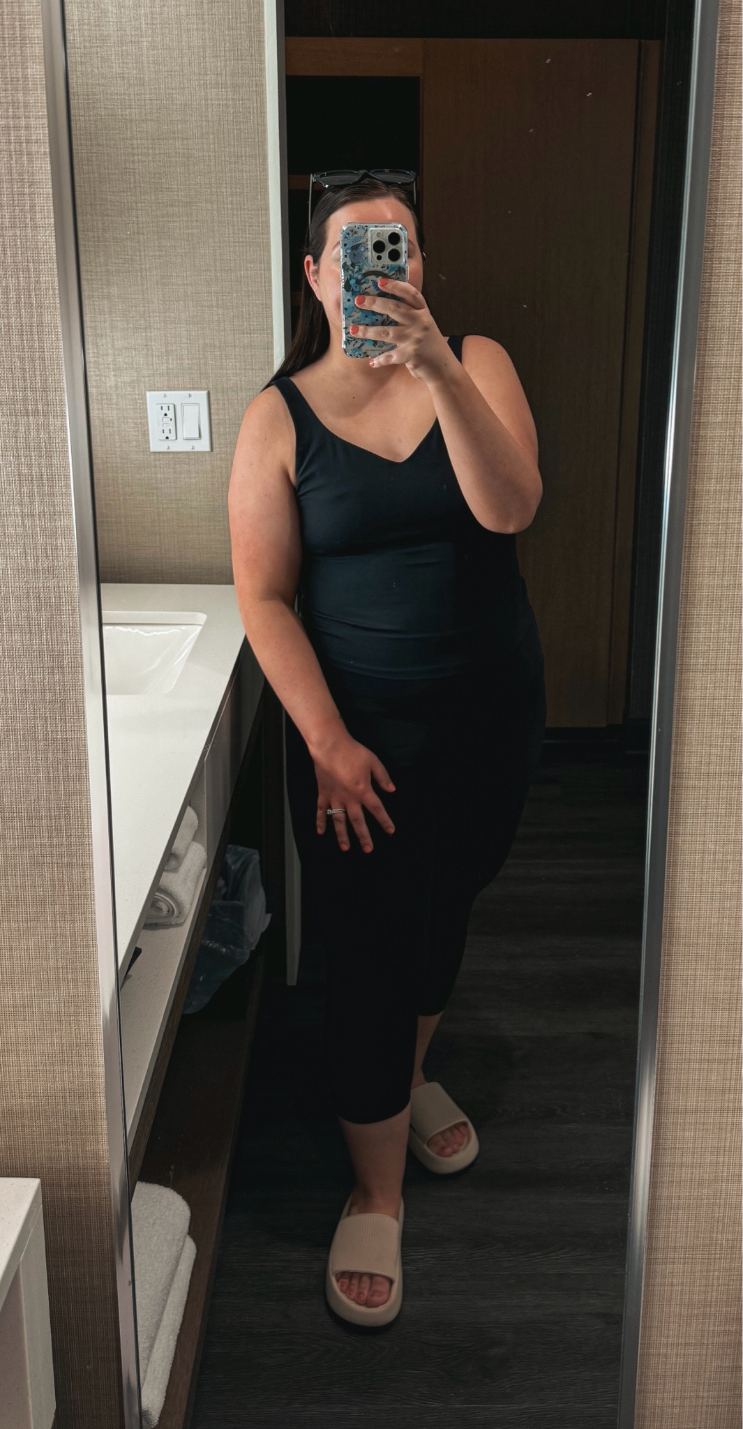 This travel outfit was so incredibly comfortable for a roadtrip. 

#LTKActive #LTKMidsize #LTKTravel