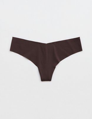 SMOOTHEZ No Show Thong Underwear | Aerie