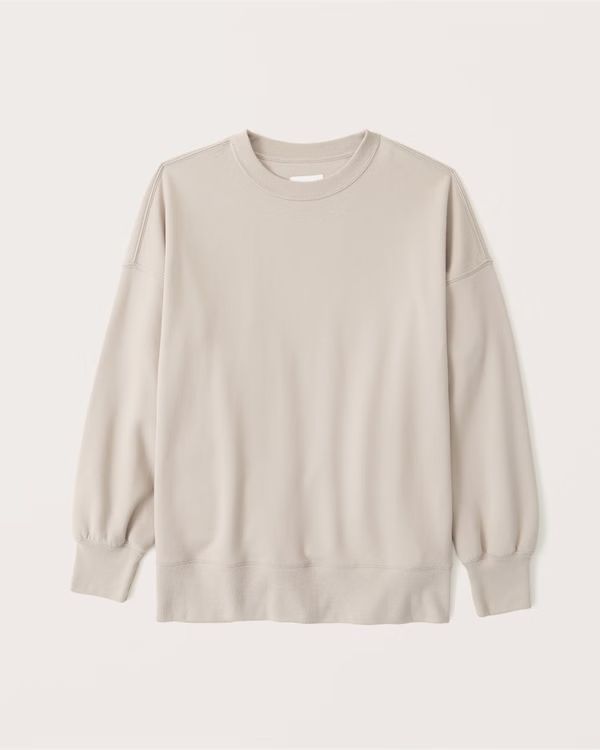 Boyfriend Crew Sweatshirt | Abercrombie & Fitch (US)