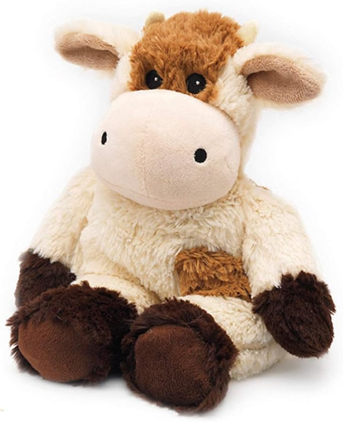 Cow Warmies - Cozy Plush Heatable Lavender Scented Stuffed Animal | Amazon (US)