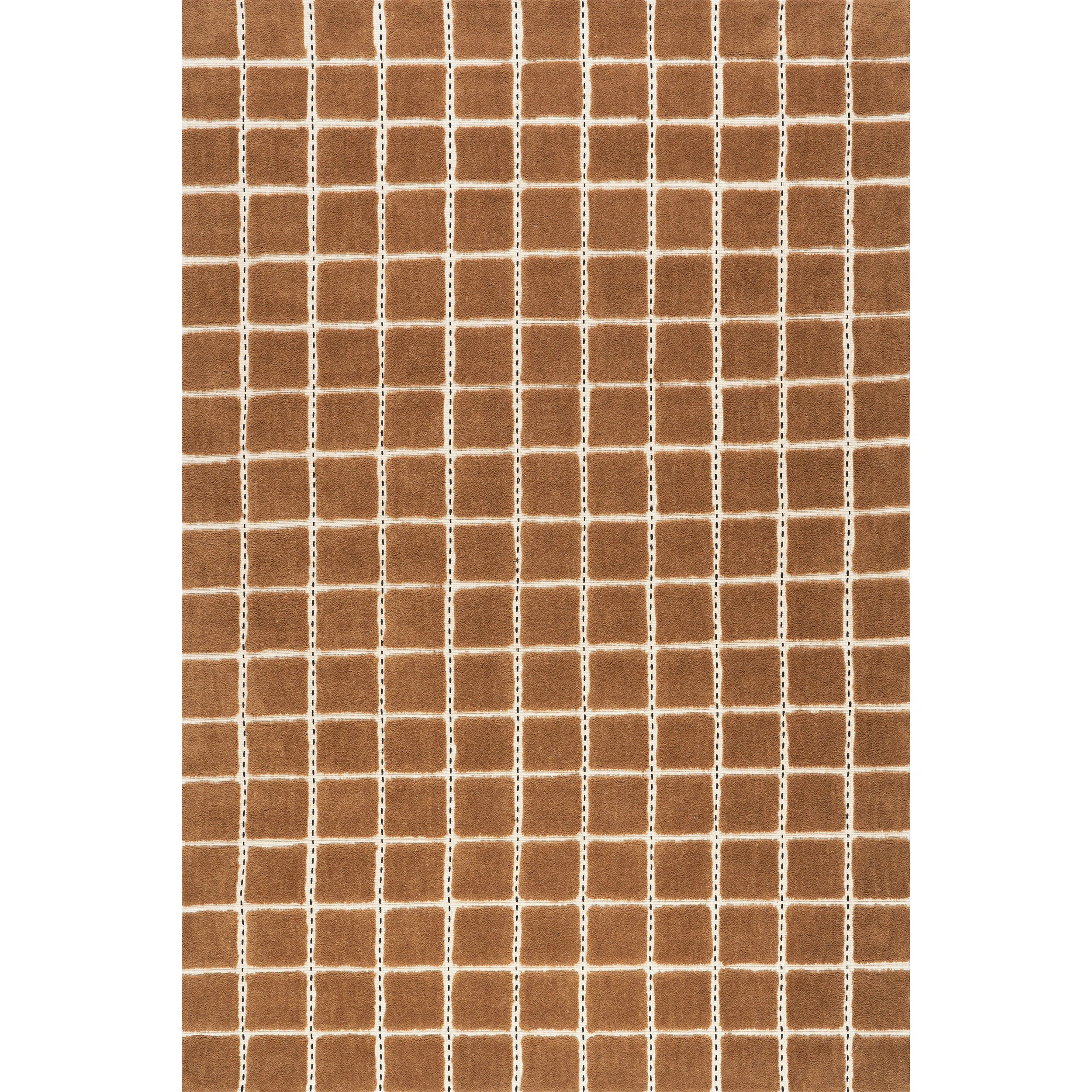 Gretchen Checked Wool Area Rug | Wayfair North America