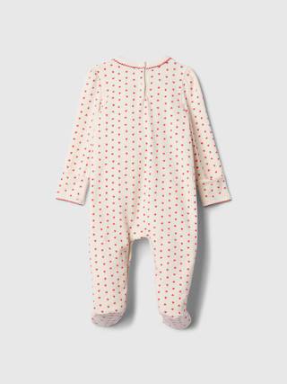 Baby Softspun Footed One-Piece | Gap (US)