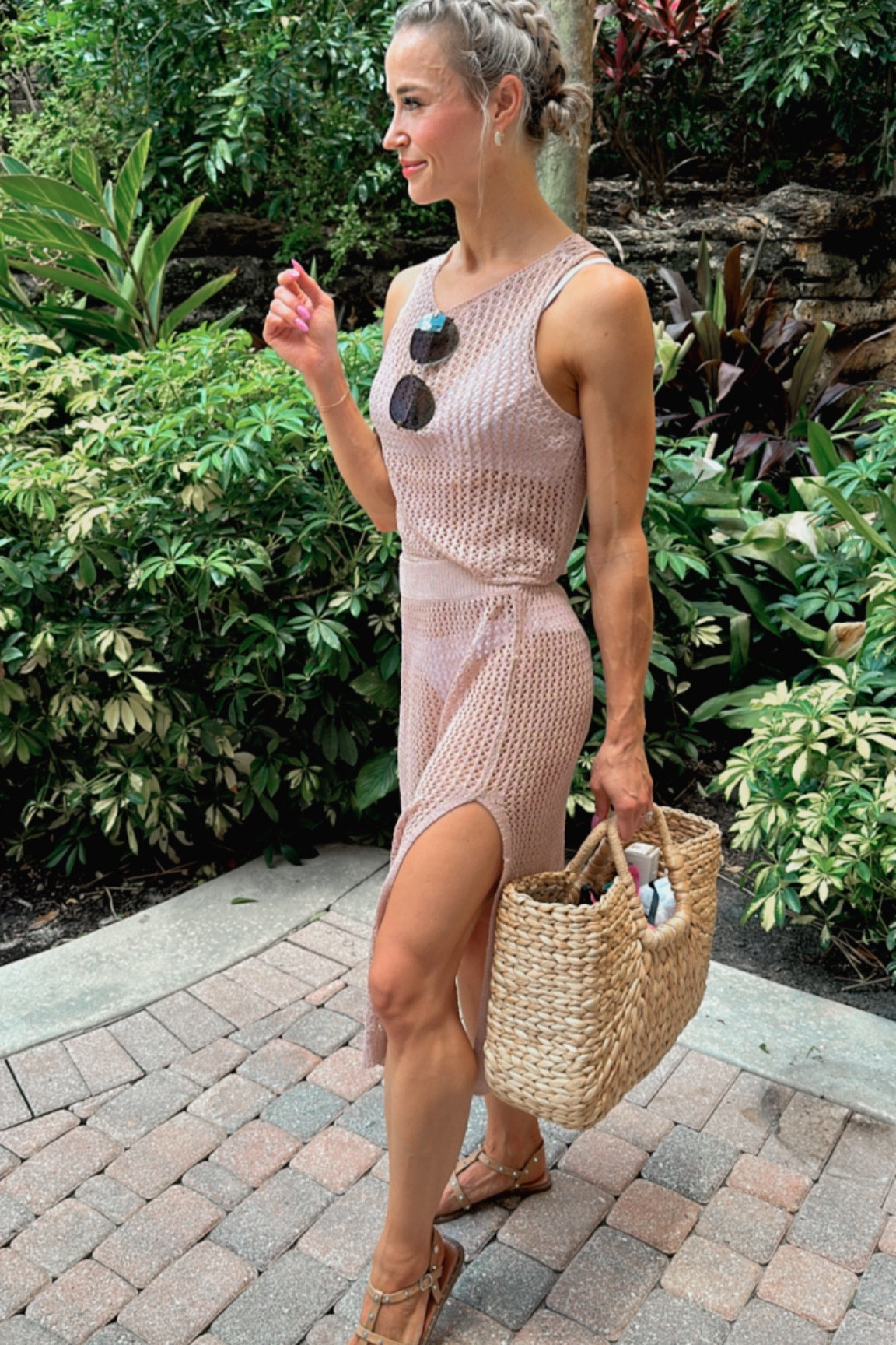 Such a pretty little beach/pool cover up. Lightweight and pack easily, and available in several colors. I am wearing a S. 

#LTKtravel #LTKswim #LTKfindsunder50