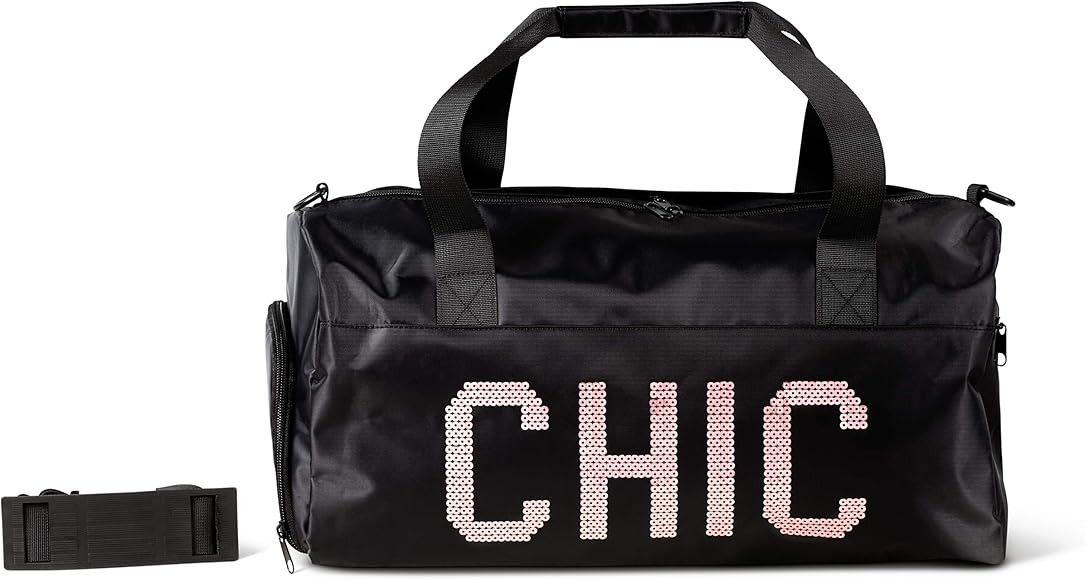 Gym Bag For Women Duffel Travel Girls Cute Duffle Bag For Kids Weekender MultiFunctional w Shoe C... | Amazon (US)