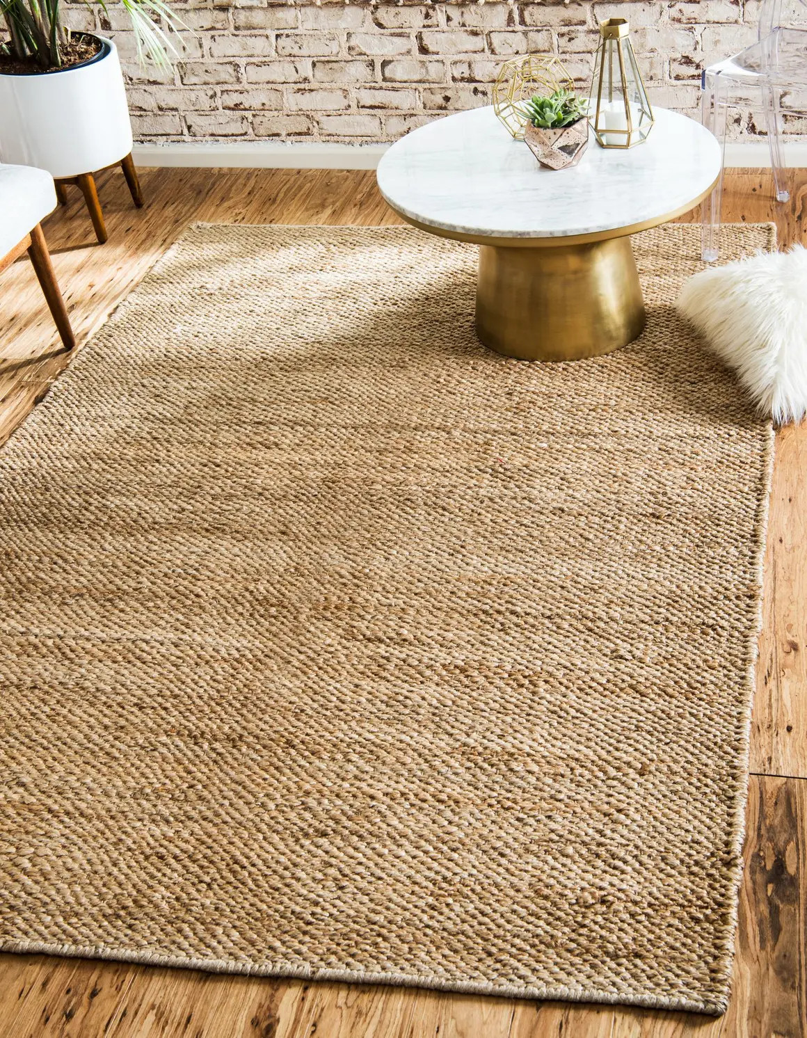 8' x 10' Chunky Jute Rug | Rugs.com