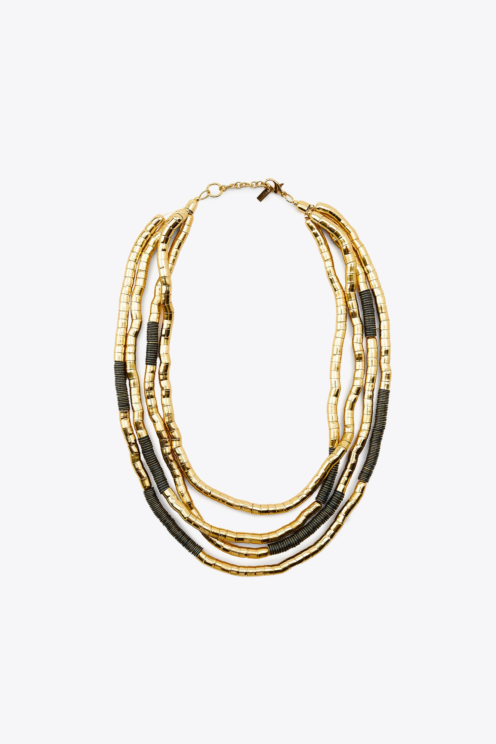 NECKLACE WITH MULTIPLE COMBINED PIECES | Zara US