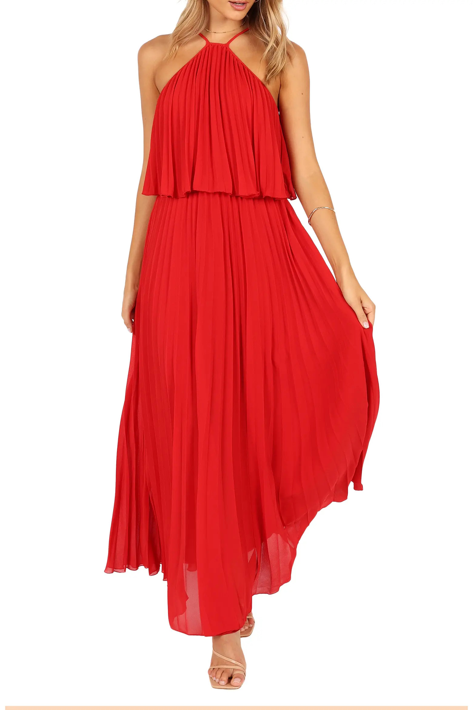 Gia Pleated Maxi Dress (Women) | Nordstrom | Nordstrom