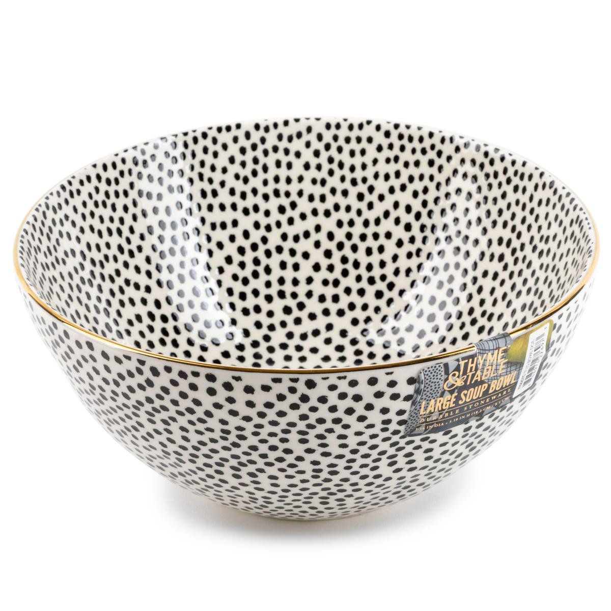 Thyme & Table Dinnerware Assorted Patterns Stoneware Round Bowl | Walmart (US)