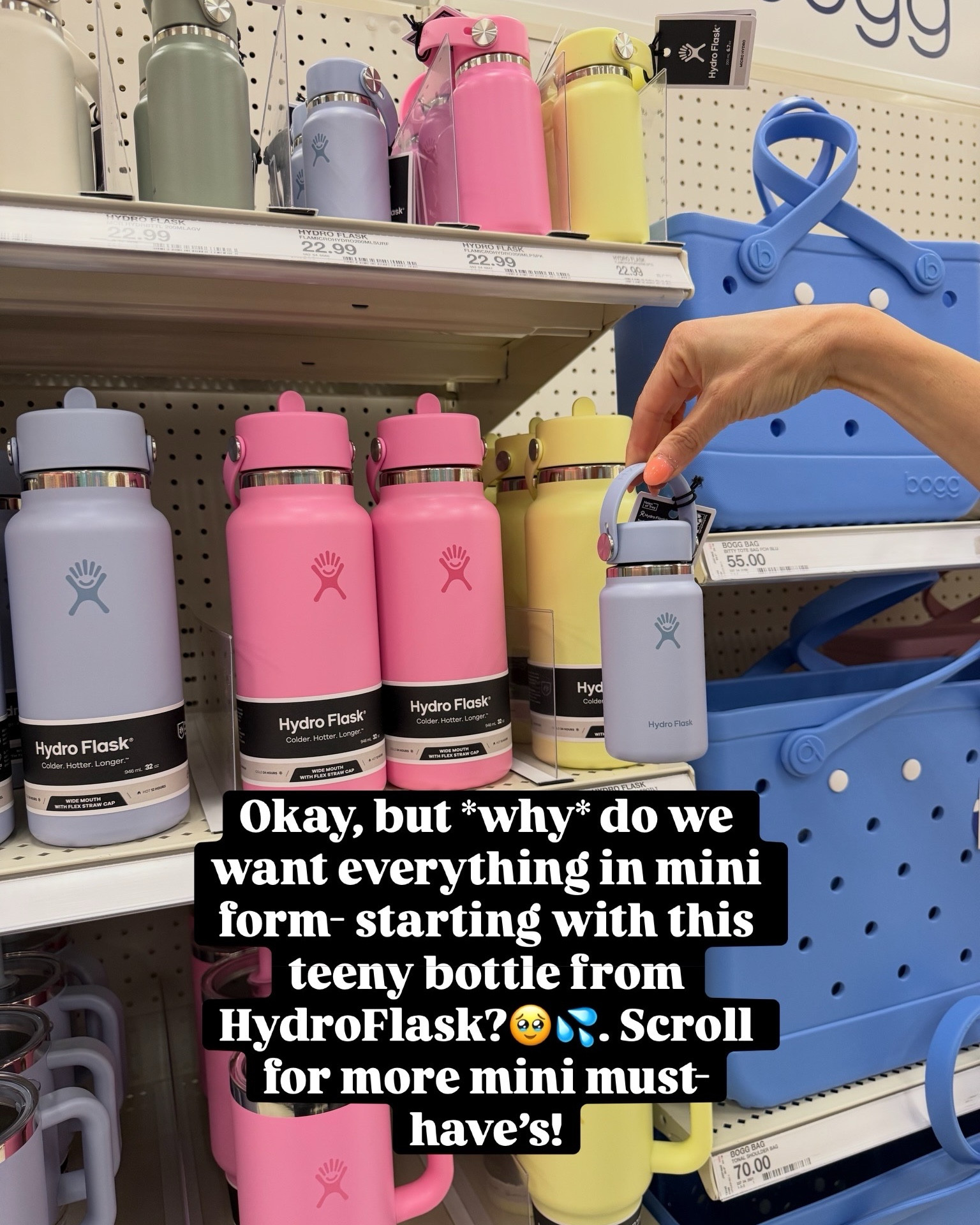 Target is in their mini era and honestly? Same. 🤏✨
We found the tiniest HydroFlask we’ve EVER seen — and that was just the beginning. Swipe through for all the miniature finds that stopped us dead in our tracks on our last Target run. 🎯


#LTKHome