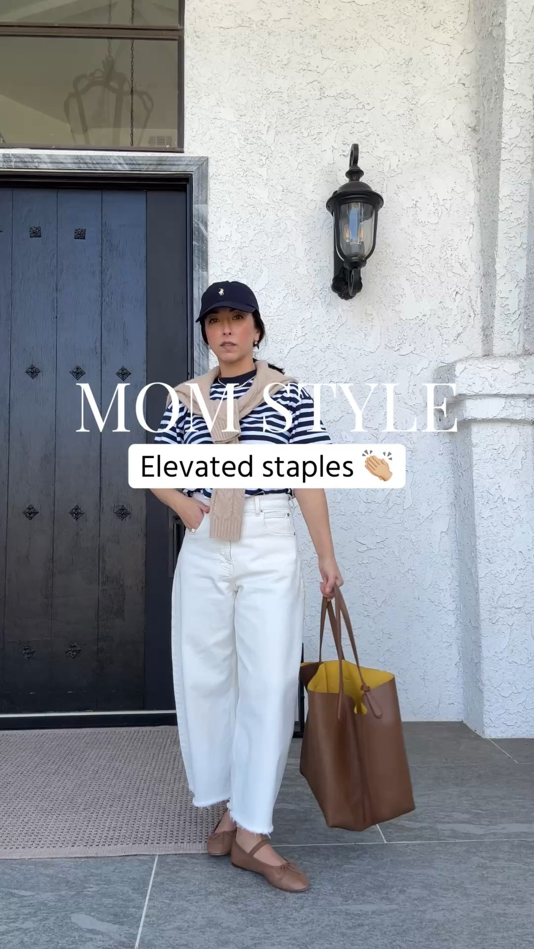 What I wore to a kids birthday party. Was over thinking it and then just went straight to wardrobe basics. Comfortable but still put together. 


Madewell tee xs
Everlane curve jeans 26 - sized up and cut hems. 
Loeffler Randall flats 5.5
Mansur Gavriel tote - color is old but new one looks very similar
Dorsey James necklace 15”
Electric Picks earrings 
Polo hat

Petite style, spring outfits 2026, mom outfits

#LTKootd #LTKmomlife #LTKPetite