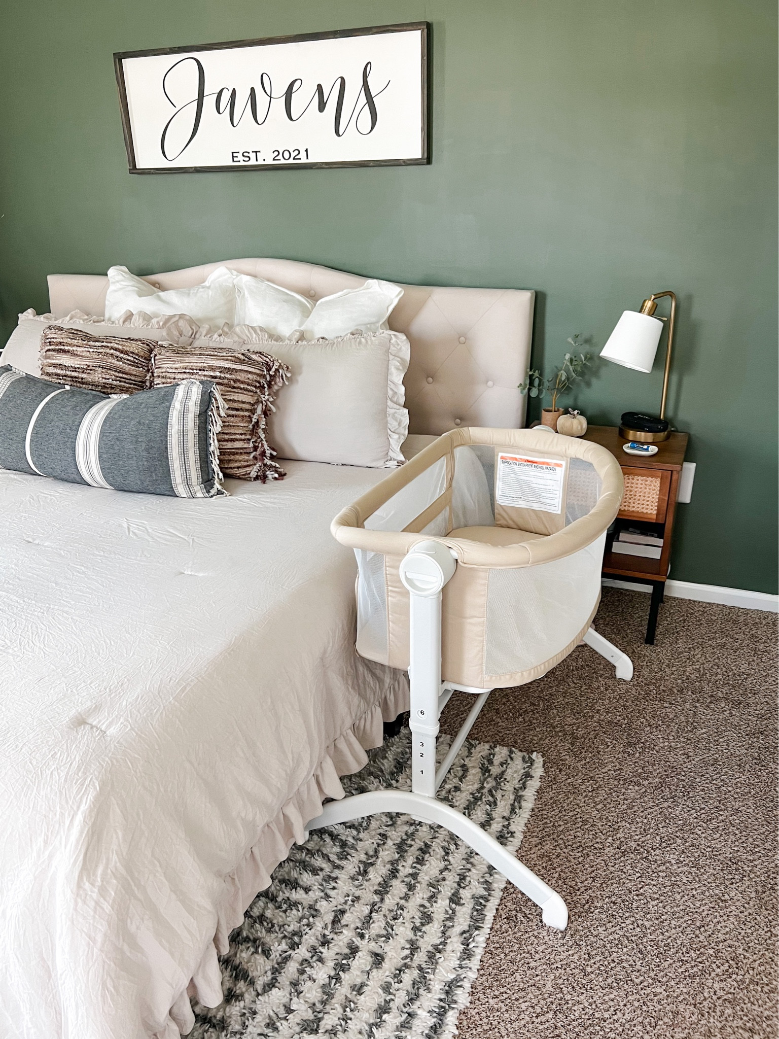 Nursery decor, gender neutral nursery, bassinet, nursery, bedroom decor, master bedroom decor, master bedroom, primary bedroom

#LTKSeasonal #LTKbaby #LTKhome