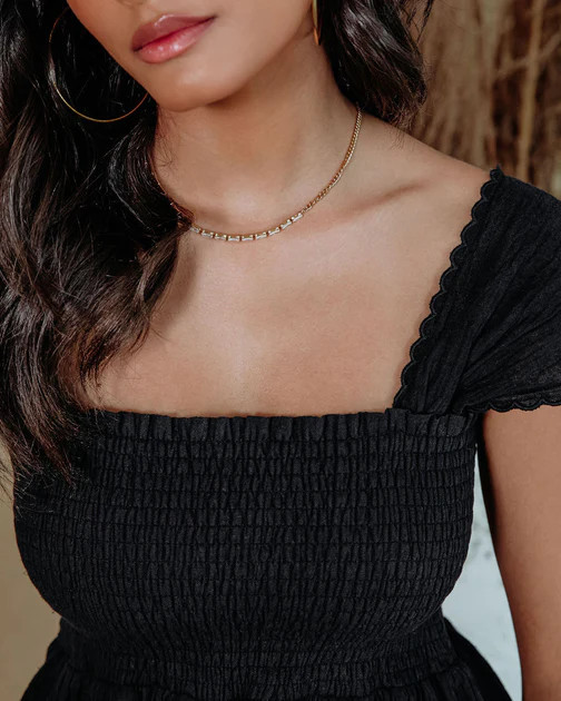 Radiance Crystal Choker Necklace - Gold | VICI