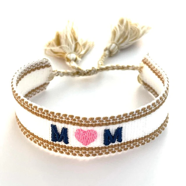 MOM Woven Friendship Bracelet | Caryn Lawn