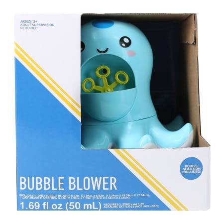 Octopus Bubble Blower Machine With Bubble Solution | Five Below