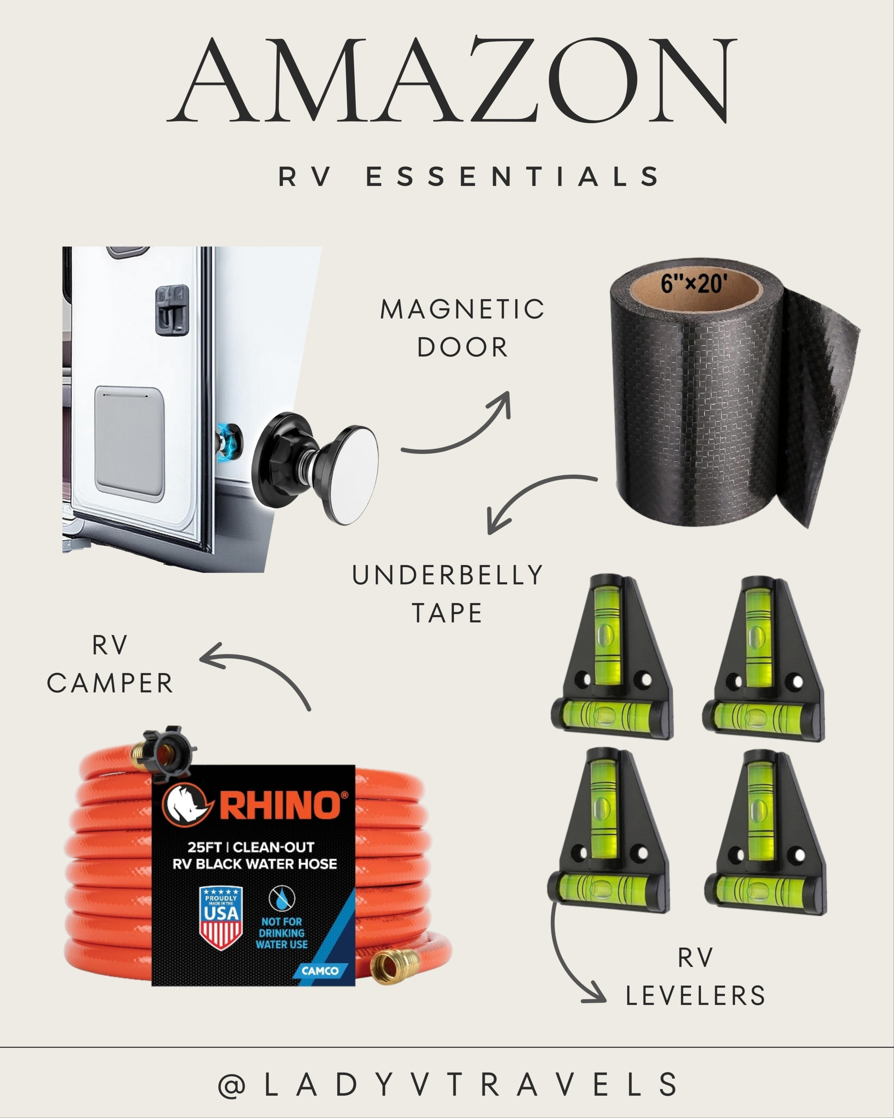 Heading out on the open road? Keep your RV clutter-free and maximize your space with these game-changing organizing essentials! From smart storage solutions to must-have gadgets, make your travel life easy and enjoyable. Tap to shop the essentials that will transform your RV organization! #RVLife #RVTrip #RVOrganizing #TravelEssentials #OrganizationHacks #RoadTrip #CamperLife #ShopNow

#LTKSaleAlert #LTKFallSale #LTKTravel