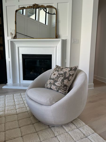 Affordable and beautiful accent chairs! Love this swivel chair from @walmart. It comes in multiple colors and is back in stock! #walmarthome #walmartpartner #liketkit @shop.ltk  