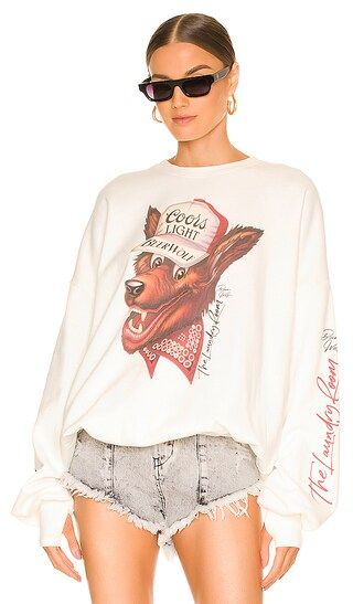Beer Wolf Jumper in White | Revolve Clothing (Global)