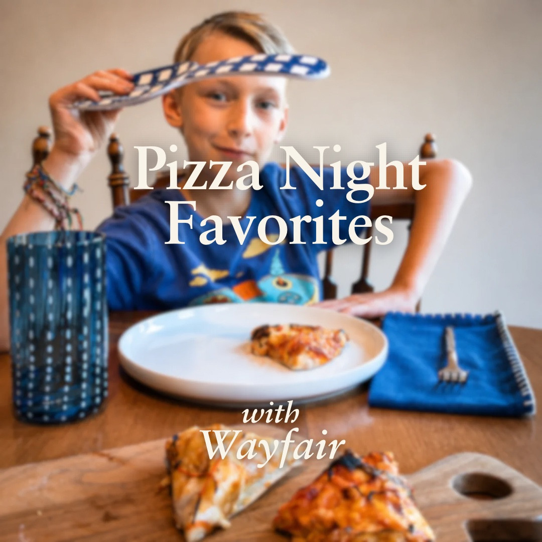 #AD Pizza night is one of our favorite ways to entertain in the summer. 🍕☀️

We set up the oven, put out a big salad, and let everyone build their own creations. It feels special without being complicated.

Some of our favorite specialty pizzas have been:
🍗 Buffalo Chicken
🥜 Thai Peanut Chicken
🍫 White Chocolate Raspberry (extra special when we can pick them from the yard!)

Everything in this setup came from @wayfair, from the serving pieces and dinnerware to the pizza oven itself. 

And if you're still looking for a Father's Day gift, the pizza oven is currently shipping in time for Father's Day. 🔥

#wishyouwerehere #outdoor #wayfair #wayfairpartner

#LTKmomlife #LTKfoodie #LTKSeasonal