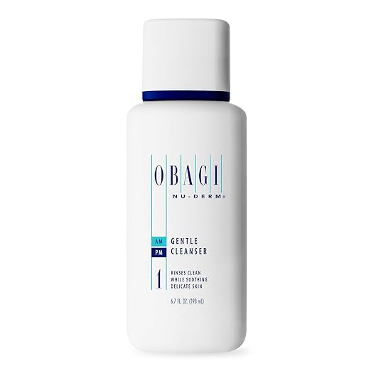 Obagi Medical Nu-Derm Gentle Face Cleanser for Normal to Dry Sensitive Skin – Daily Facial Clea... | Amazon (US)