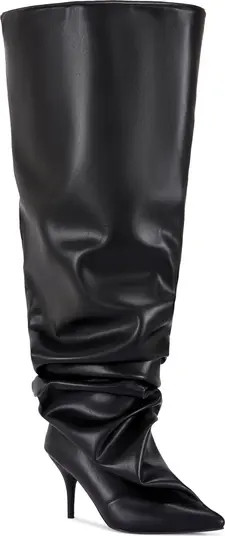 AZALEA WANG Rubius Over the Knee Slouch Boot (Women) | Nordstrom | Nordstrom